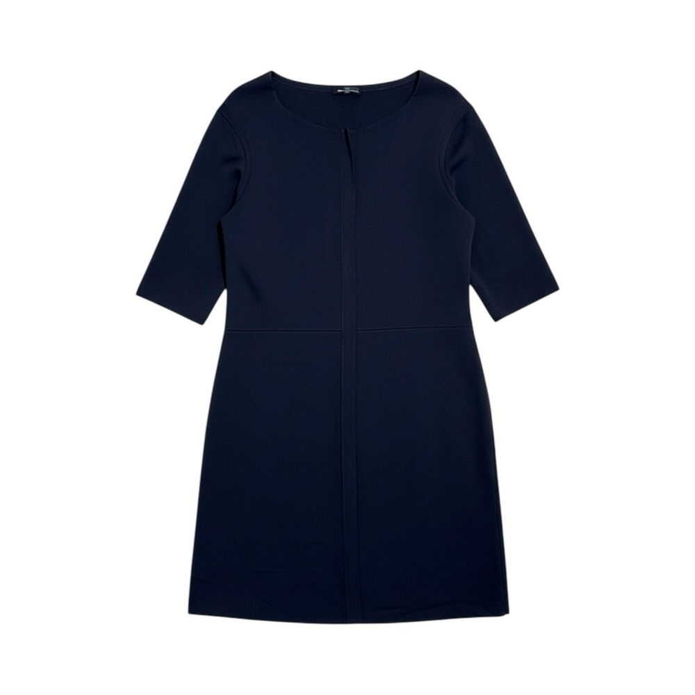 Lafayette 148 New York Black Knit Half Sleeve Dress‎ Women’s Small